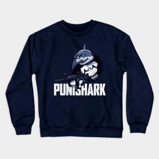 Punishark - Gray Crewneck Sweatshirt